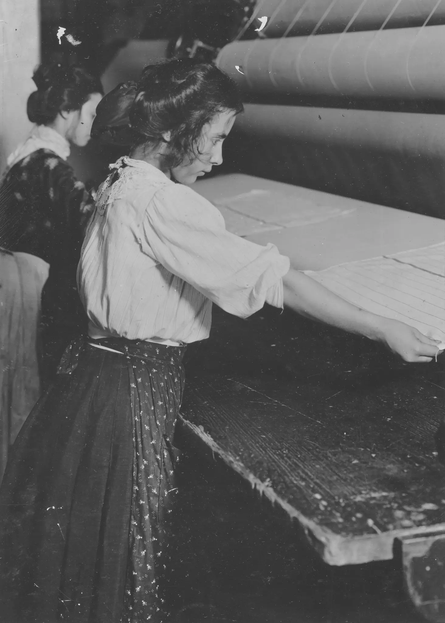 女性ワーカーの写真。